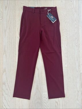 Vineyard Vines Kid’s Burgundy Dress Pants